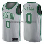 Maillot Boston Celtics Jayson Tatum Ville Gris