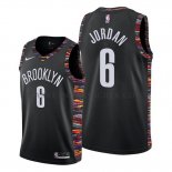 Maillot Brooklyn Nets Deandre Jordan Ville Noir Maillot Brooklyn Nets Deandre Jordan Ville Noir