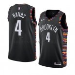 Maillot Brooklyn Nets Jaylen Hands Ville 2019 Noir