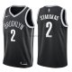 Maillot Brooklyn Nets Nik Stauskas Icon 2017-18 Noir