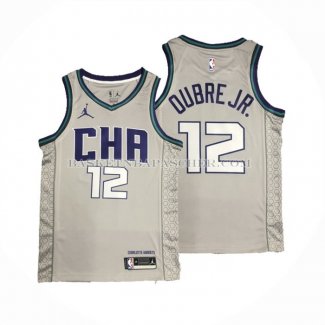 Maillot Charlotte Hornets Kelly Oubre JR. NO 12 Icon 2020-21 Vert