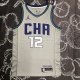 Maillot Charlotte Hornets Kelly Oubre JR. NO 12 Association 2020-21 Blanc