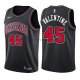 Maillot Chicago Bulls Denzel Valentine Statehombret 2017-18 Noir