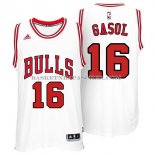 Maillot Chicago Bulls Gasol Blanc