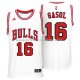 Maillot Chicago Bulls Gasol Blanc