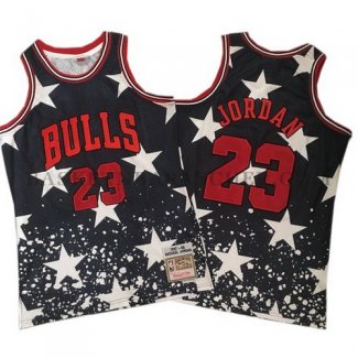 Maillot Chicago Bulls Michael Jordan Hardwood Retro 1997-98 Noir