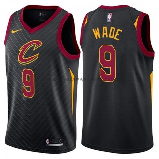 Maillot Cleveland Cavaliers Dwyane Wade Statement 2017-18 Noir