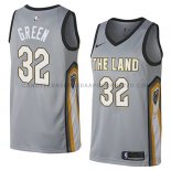 Maillot Cleveland Cavaliers Jeff Green Ciudad 2018 Gris