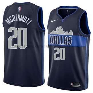 Maillot Dallas Mavericks Doug Mcdermott Statement 2018 Bleu