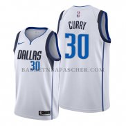 Maillot Dallas Mavericks Seth Curry Association Blanc
