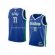 Maillot Enfant Dallas Mavericks Kyrie Irving NO 11 Ville 2022-23 Bleu
