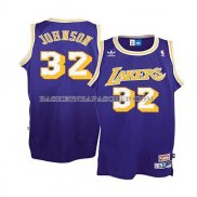 Maillot Enfant Los Angeles Lakers Johnson Purpura