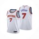 Maillot Enfant New York Knicks Carmelo Anthony NO 7 Association Blanc