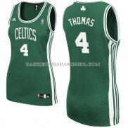 Maillot Femme Boston Celtics Thomas Vert