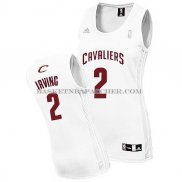 Maillot Femme Cleveland Cavaliers Irving Blanc