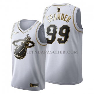 Maillot Golden Edition Miami Heat Jae Crowder 2019-20 Blanc