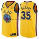 Maillot Golden State Warriors Kevin Durant Ville Jaune