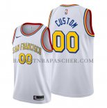 Maillot Golden State Warriors Personnalise Classic Edition 2019-20 Blanc