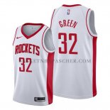 Maillot Houston Rockets Jeff Green Association 2019-20 Blanc Maillot Houston Rockets Jeff Green Association 2019-20 Blanc