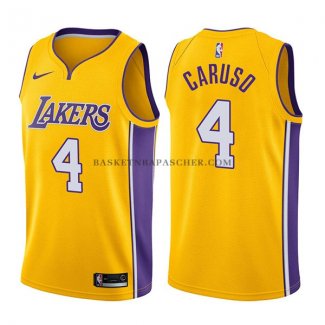 Maillot Los Angeles Lakers Alex Caruso Icon 2017-18 Or