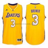 Maillot Los Angeles Lakers Corey Brewer Home 2017-18 Or