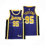 Maillot Los Angeles Lakers Juan Toscano-Anderson NO 95 Statement 2020-21 Volet