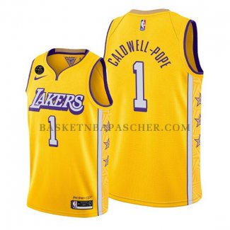 Maillot Los Angeles Lakers Kentavious Caldwell-pope Ville Jaune