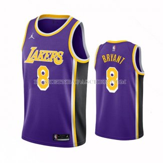 Maillot Los Angeles Lakers Kobe Bryant NO 8 Statement 2021-22 Volet
