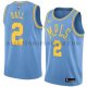 Maillot Los Angeles Lakers Lonzo Ball Classic 2017-18 Bleu