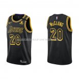 Maillot Los Angeles Lakers Mac Mcclung NO 20 Mamba 2021-22 Noir