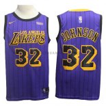Maillot Los Angeles Lakers Magic Johnson Ciudad 2018 Volet