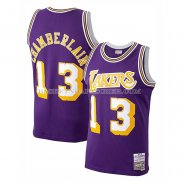 Maillot Los Angeles Lakers Wilt Chamberlain Mitchell & Ness 1971-72 Volet