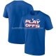 Maillot Manche Courte Philadelphia 76ers 2023 NBA Playoffs Bleu