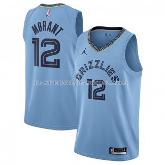 Maillot Memphis Grizzlies Ja Morant Statement 2020 Bleu