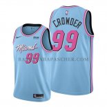 Maillot Miami Heat Jae Crowder Ville 2019-20 Bleu