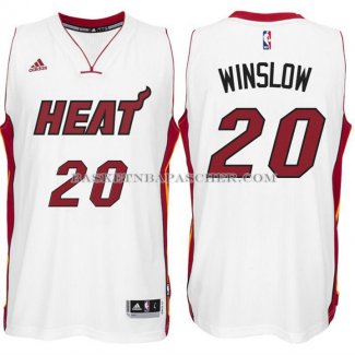 Maillot Miami Heat Winslow Blanc