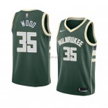 Maillot Milwaukee Bucks Christian Wood Icon 2018 Vert