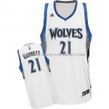 Maillot Minnesota Timberwolves Garnett Blanc