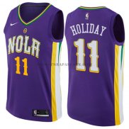 Maillot New Orleans Pelicans Holiday Ciudad 2017-18 Volet