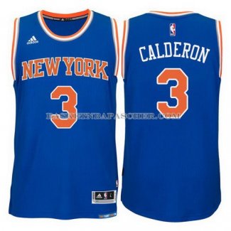 Maillot New York Knicks Calderon Bleu