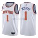 Maillot New York Knicks Emmanuel Mudiay Association 2017-18 Blan