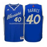 Maillot Noel Golden State Warriors Barnes 2015 Bleu