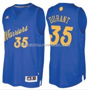 Maillot Noel Golden State Warriors Durant 2016 Bleu