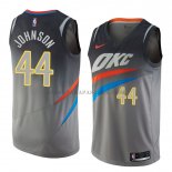 Maillot Oklahoma City Thunder Dakari Johnson Ville 2018 Gris Maillot Oklahoma City Thunder Dakari Johnson Ville 2018 Gris