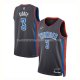 Maillot Oklahoma City Thunder Josh Giddey NO 3 Ville 2022-23 Gris