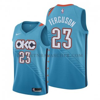 Maillot Oklahoma City Thunder Terrance Ferguson Ville Edition Bleu
