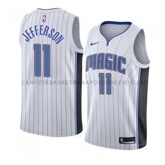 Maillot Orlando Magic Amile Jefferson Association 2018 Blanc
