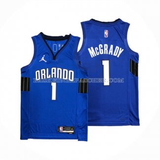 Maillot Orlando Magic Tracy McGrady NO 1 Statement Bleu