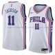 Maillot Philadelphia 76ers Demetrius Jackson Association 2018 Bl