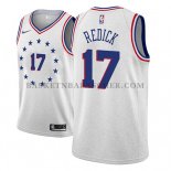 Maillot Philadelphia 76ers J.j. Redick Ciudad 2018-19 Gris